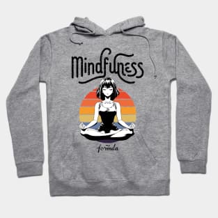 Mindfulness My Formula: Serene Sunset Yoga Hoodie